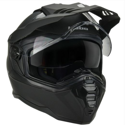 Casco Hebo Off Road Transham negro mate