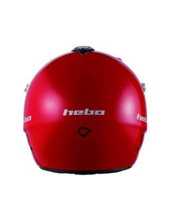 Casco hebo trial zone rojo