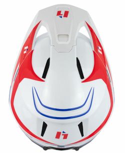 Casco Hebo Zone PRO Blanco/Rojo/Azul.