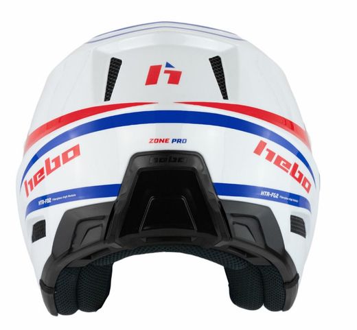 Casco Hebo Zone PRO Blanco/Rojo/Azul.