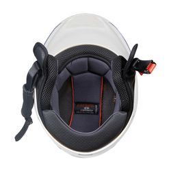 Casco Gari G01 Junior Blanco Perla Brillo