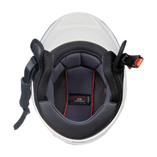 Casco Gari G01 Junior Blanco Perla Brillo