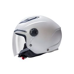 Casco Gari G01 Junior Blanco Perla Brillo