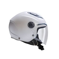 Casco Gari G01 Junior Blanco Perla Brillo