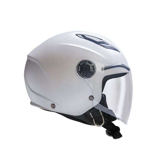 Casco Gari G01 Junior Blanco Perla Brillo