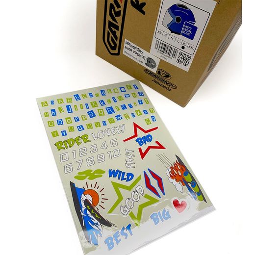 Casco Infantil Gari G01 Junior Rojo corsa