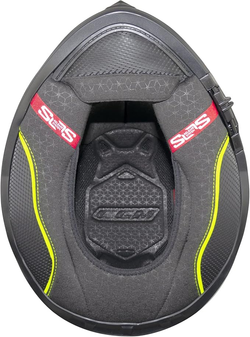 Casco Integral 360 KAD (Grafito y Amarillo Fluorescente)