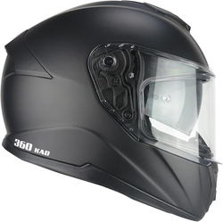 Casco Integral 360 KAD (Negro Mate)