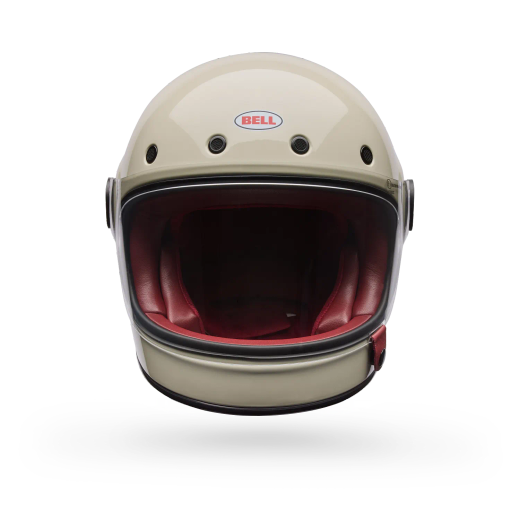 Casco Integral Bell Bullitt GT Solid en Blanco Vintage