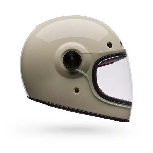 Casco Integral Bell Bullitt GT Solid en Blanco Vintage