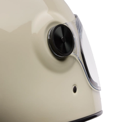 Casco Integral Bell Bullitt GT Solid en Blanco Vintage