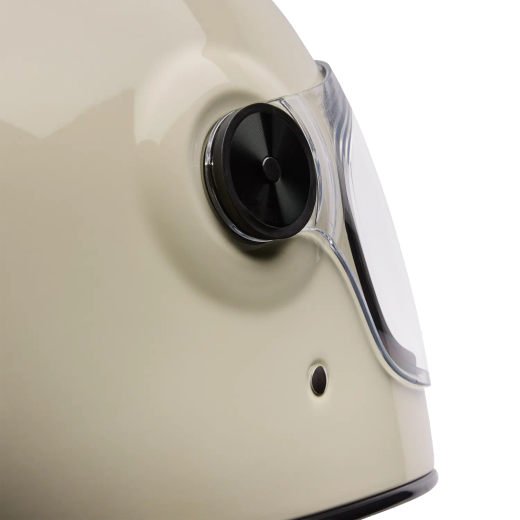 Casco Integral Bell Bullitt GT Solid en Blanco Vintage