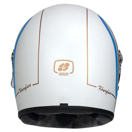 Casco integral clasico Garibaldo G07x Sedona Matt White