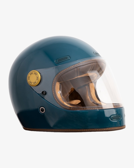 Casco Integral de Fibra de Vidrio Roadster III Blue | ECE 22.06
