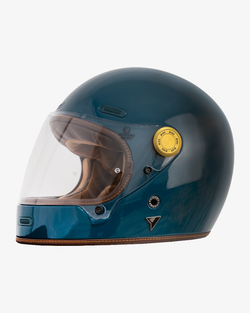 Casco Integral de Fibra de Vidrio Roadster III Blue | ECE 22.06