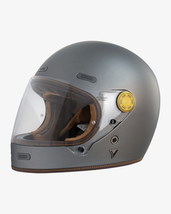 Casco Integral de Fibra de Vidrio Roadster III Matt Gray | ECE 22.06