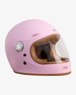 Casco Integral de Fibra de Vidrio Roadster III Pink | ECE 22.06