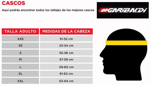 Casco integral garibaldi G80 tred azul  ECE 05.