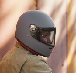 Casco integral Garibaldo G07x Gris Nardo Mate R22:06