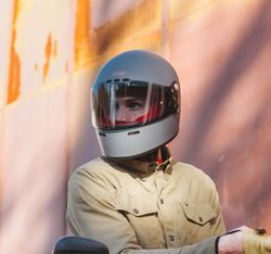 Casco integral Garibaldo G07x Gris Nardo Mate R22:06