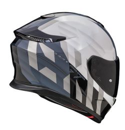 Casco Scorpion EXO-GT SP AIR TOURADVEN Blanco perla-Plata