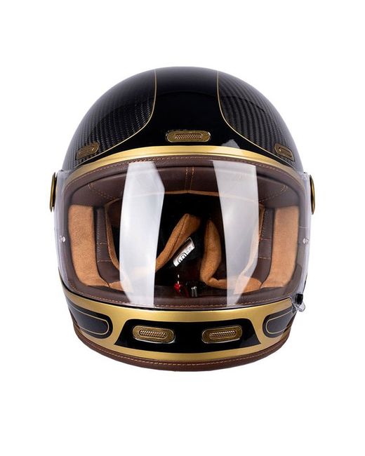 Casco integral retro By-City Roadster III Full Carbón ECE 22.06
