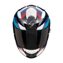 Casco Scorpion EXO-491 ABILIS Negro-Azul-Rojo