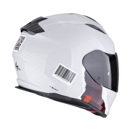 Casco Scorpion EXO-491 CODE Gris-Rojo
