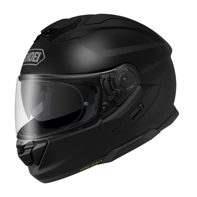 SHOEI GT-Air 3 NEGRO MATE | Casco Integral Touring Premium | Visor Solar Integrado QSV-2 | Homologación ECE 22/06 2XL