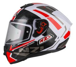 Casco nzi trendy overtaking white&red