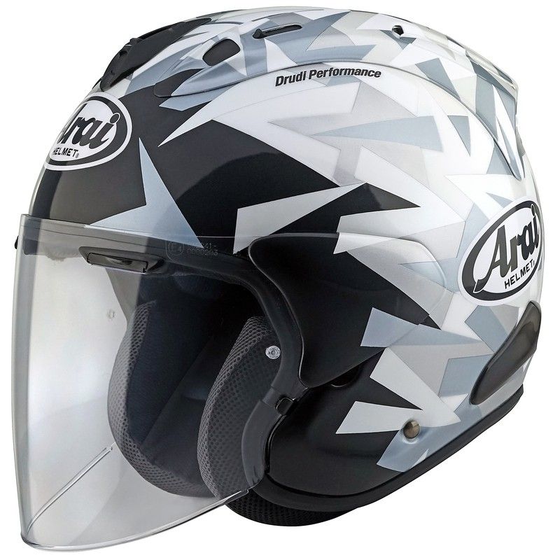 Casco jet ARAI SZ-R VasEvo - Frost Mimesis blanco Arai — TOTMOTO