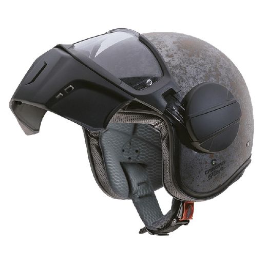 Casco jet caberg ghost rusty
