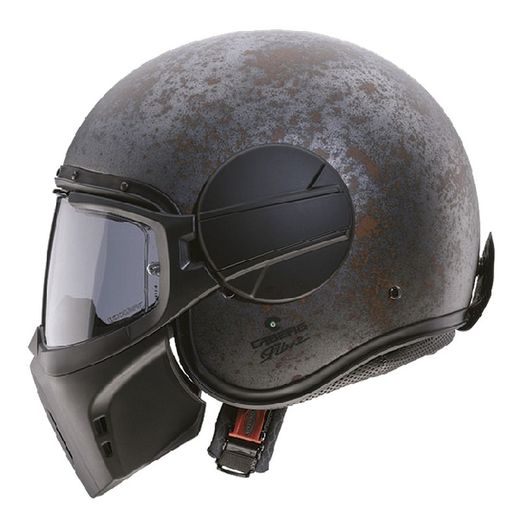 Casco jet caberg ghost rusty