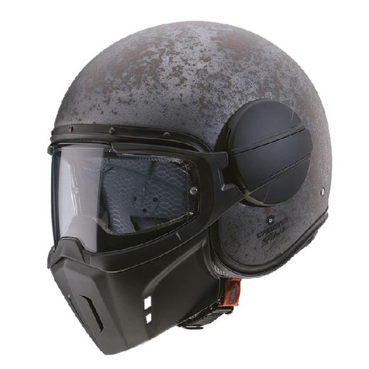 Casco jet caberg ghost rusty