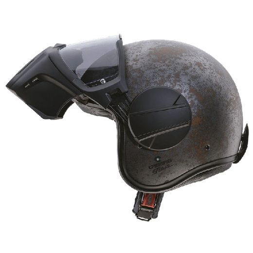 Casco jet caberg ghost rusty