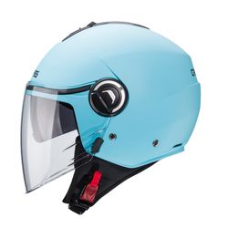 Casco Jet Caberg Riviera V4 X Azul mate Light