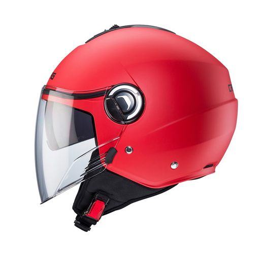 Casco Jet Caberg Riviera V4 X Rojo Matec ECE 22.06.