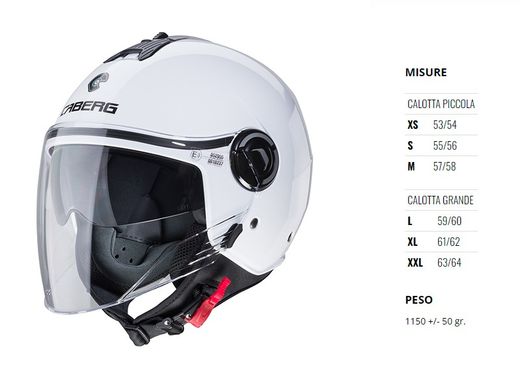 Casco Jet Caberg Riviera V4 X Negro mate ECE 22.06