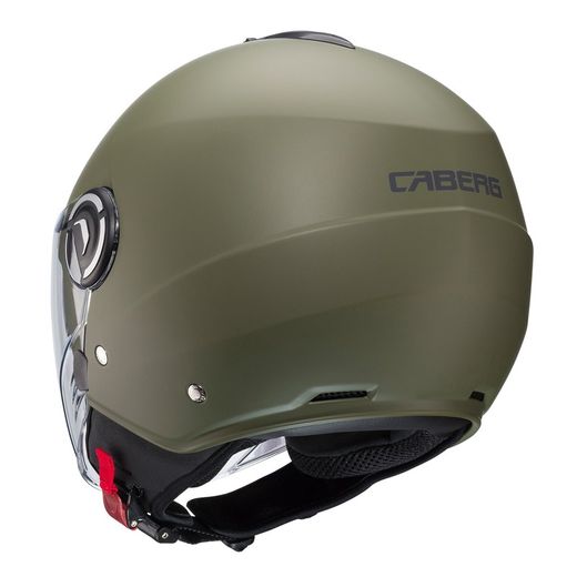 Casco Jet Caberg Riviera V4 X  Verde mate militar