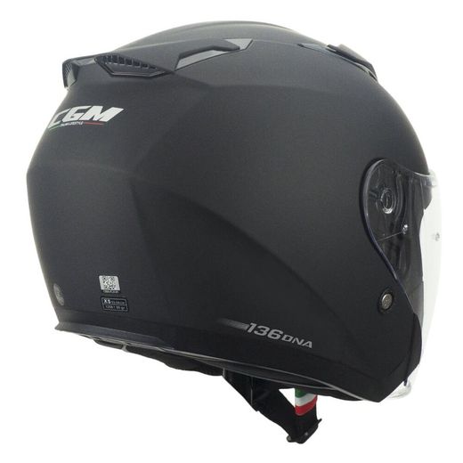 Casco Jet CGM136 DNA Negro mate