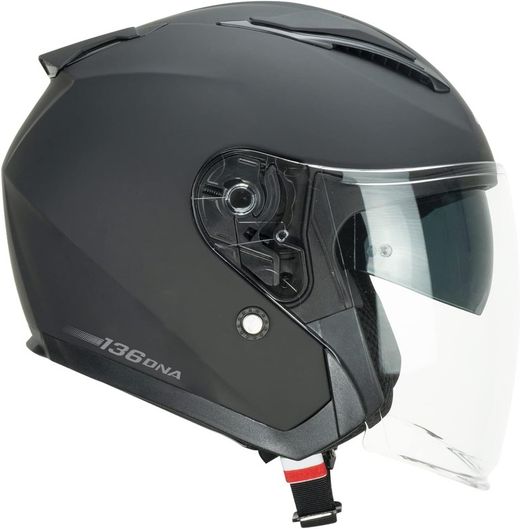 Casco Jet CGM136 DNA Negro mate