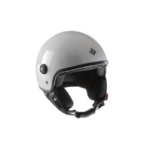 Casco jet Tucano EL JETTIN blanco hielo