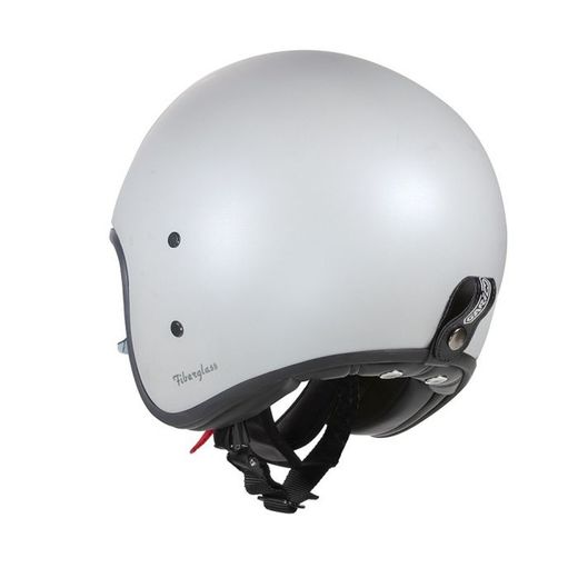 Casco Jet Gari G03X Fiberglass Blanco Perla Mate ECE 22.06.