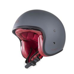 Casco Jet Gari G03X Fiberglass Gris Nardo Mate ECE 22.06.