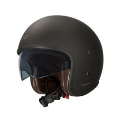 Casco Jet Gari G03X Fiberglass  Negro Mate ECE 22.06.