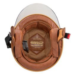 Casco Jet Gari Motorcycle G11 Ocre mate