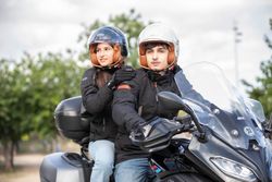 Casco Jet Gari Motorcycle G11 Ocre mate
