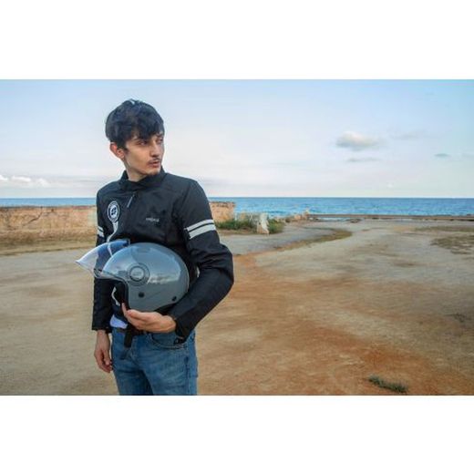Casco Jet Gari Motorcycle G21 Sunvisor Gris Nardo