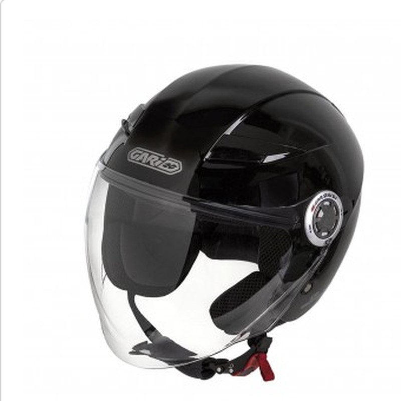 Oferta online Casco Jet Garibaldi G10 Negro Brillo Totmoto