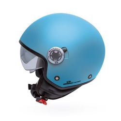 Casco Jet Garibaldi G20 Azul Caribe Mate ECE 22.06.